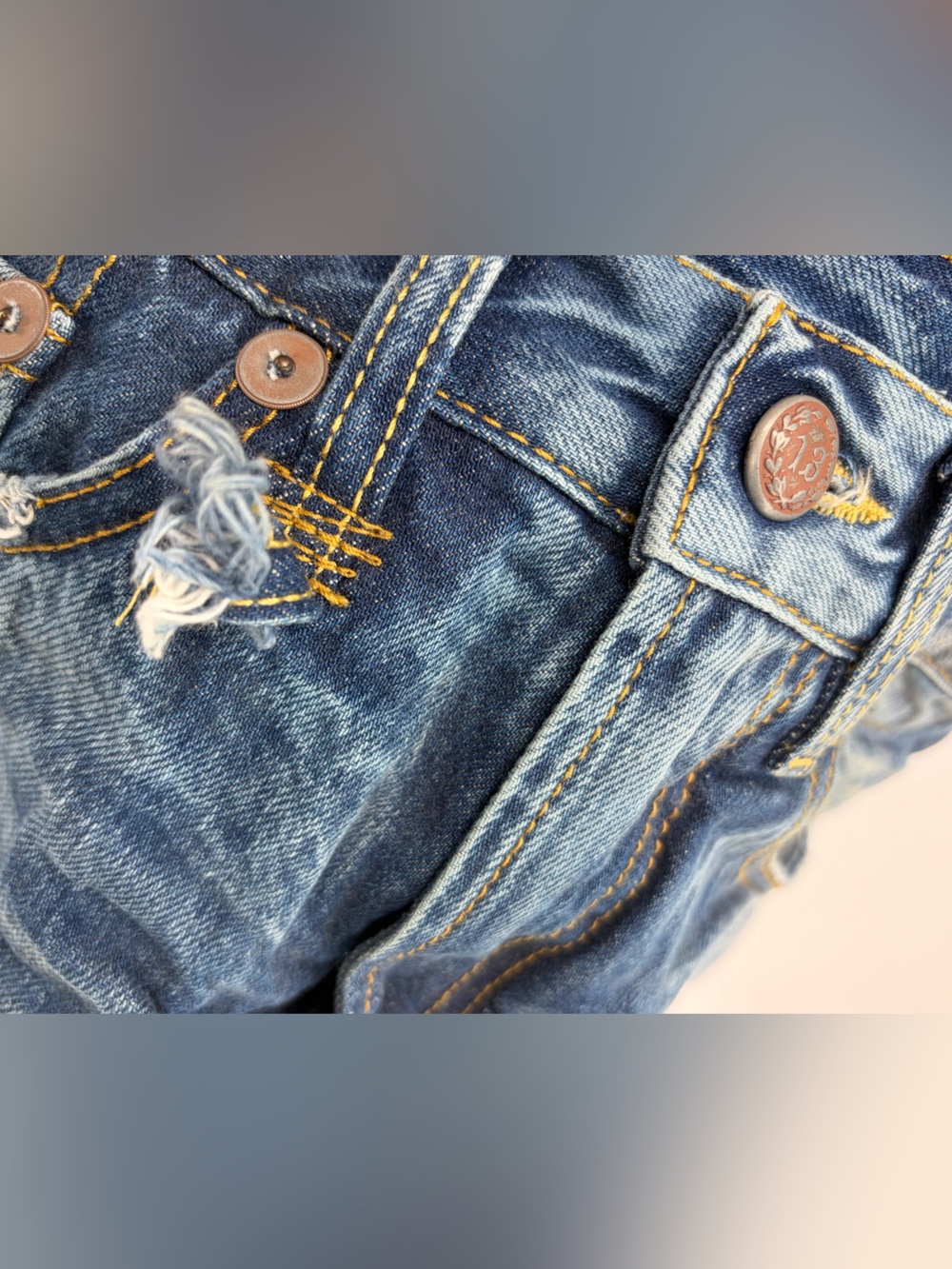R13 Romeo Double Classic Jeans - 29 waist SEE SIZING - Picture 5 of 6